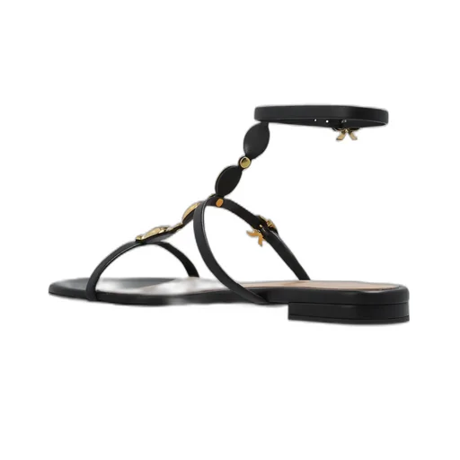 Gancini Flat Sandals