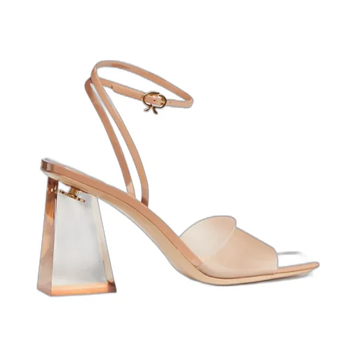 Square Toe Heeled Sandals