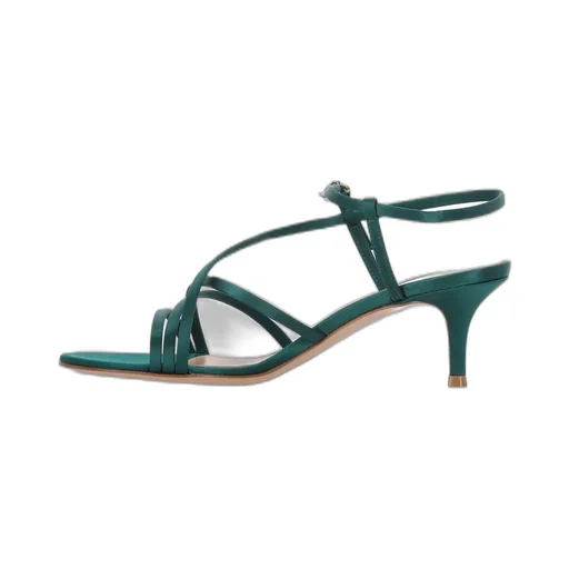 Strappy Kitten Heel Sandals