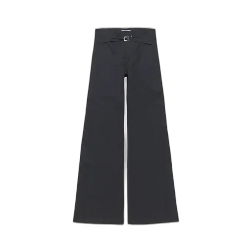 High-Waisted Wide-Leg Trousers