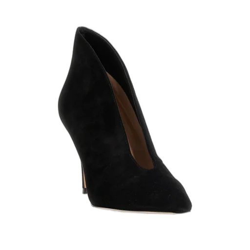 V-Neck Ankle Boots