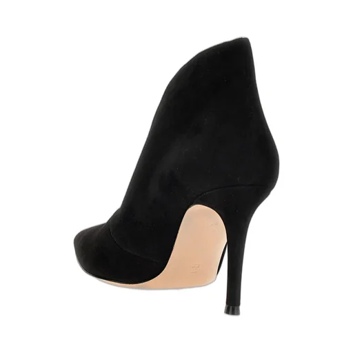 V-Neck Ankle Boots