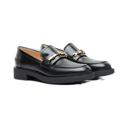 Loafers With Chain Detail