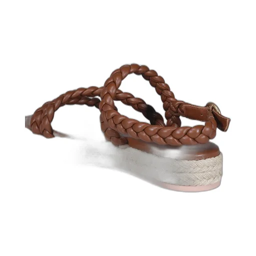 Braided Platform Espadrille Sandals