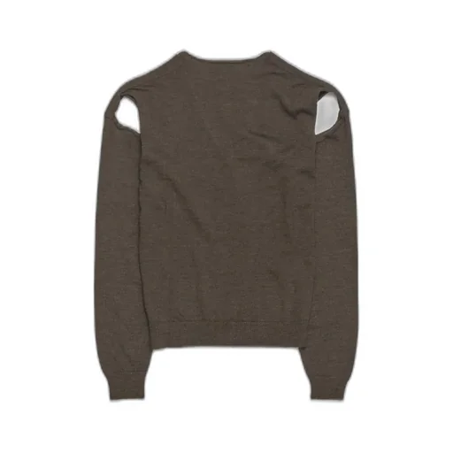 Cardigan With Cut-Out Shoulders