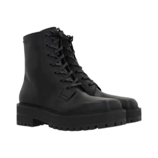 Lace-Up Boots
