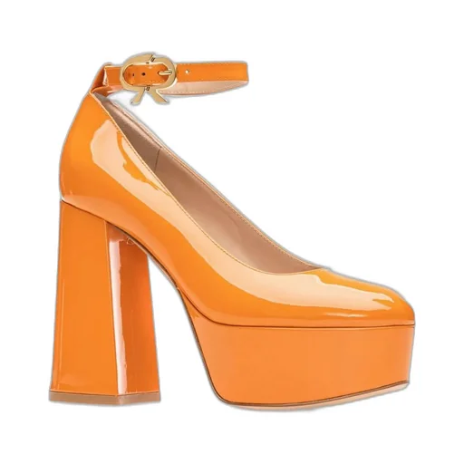 Platform Ankle Strap Heels