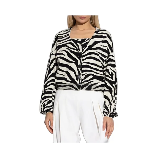 Zebra Print Cardigan