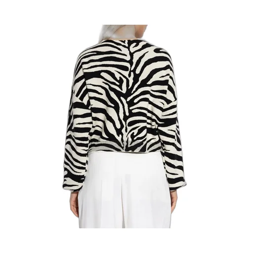 Zebra Print Cardigan