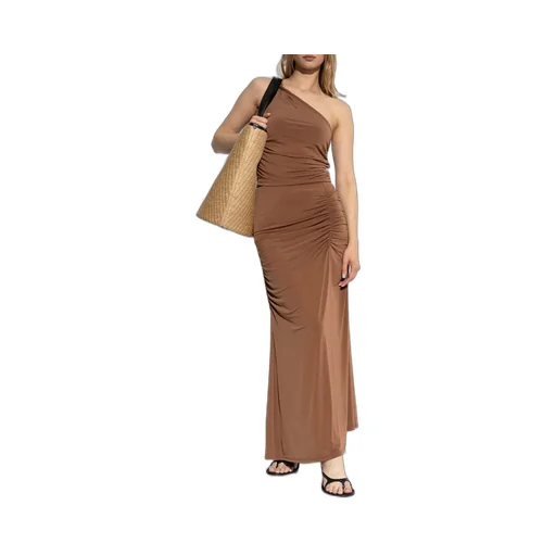 One-Shoulder Ruched Top