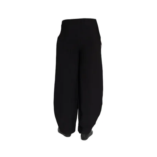 Wide-Leg Cropped Trousers