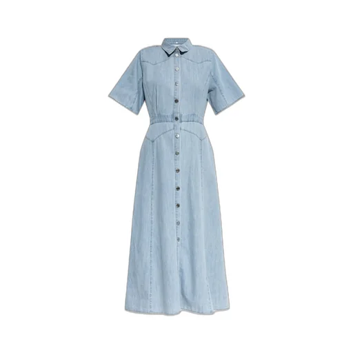 Denim Maxi Dress