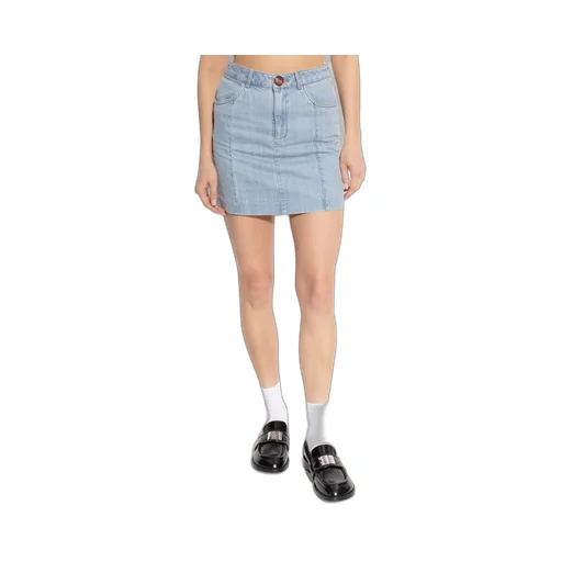 Denim Mini Skirt