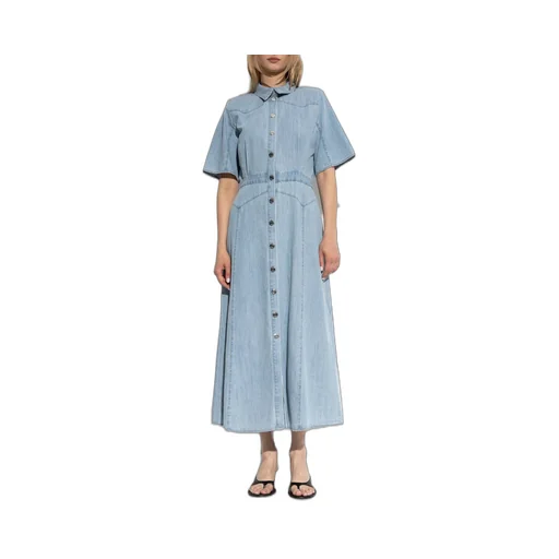 Denim Maxi Dress