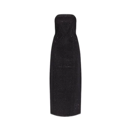 Strapless Sequin Maxi Dress