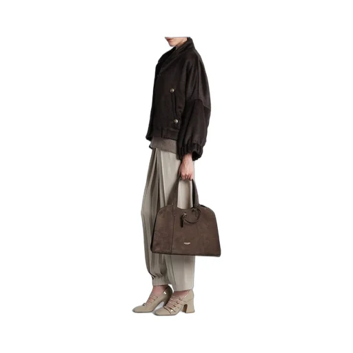 Pleated Wide-Leg Pants
