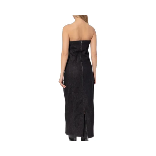 Strapless Sequin Maxi Dress