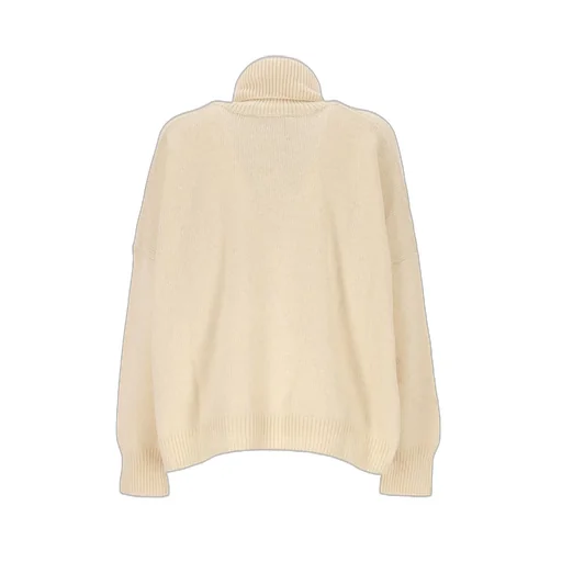 Turtleneck Sweater With Embroidered Heart