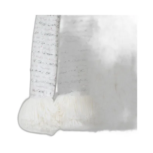 Tweed Jacket With Fur Trim