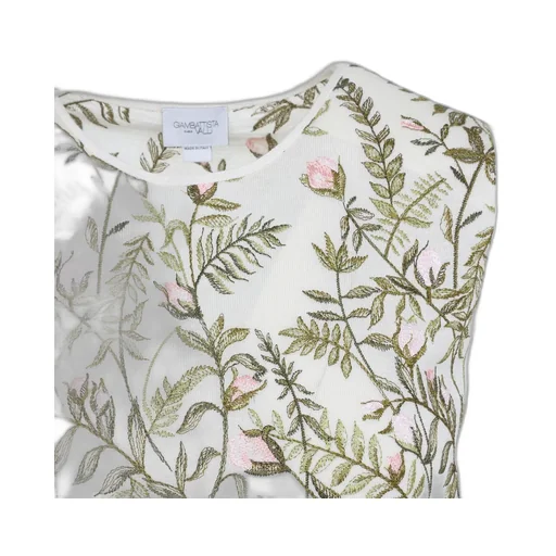 Sleeveless Embroidered Top