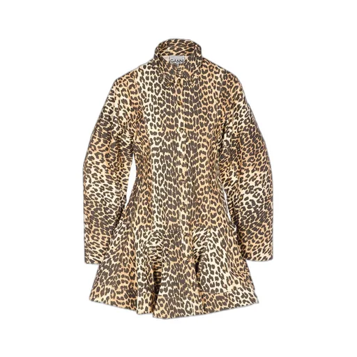 Leopard Print Mini Dress