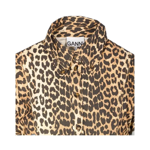 Leopard Print Mini Dress