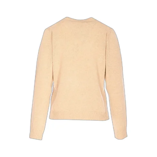 Sweater With Bananas And Logo Ganni