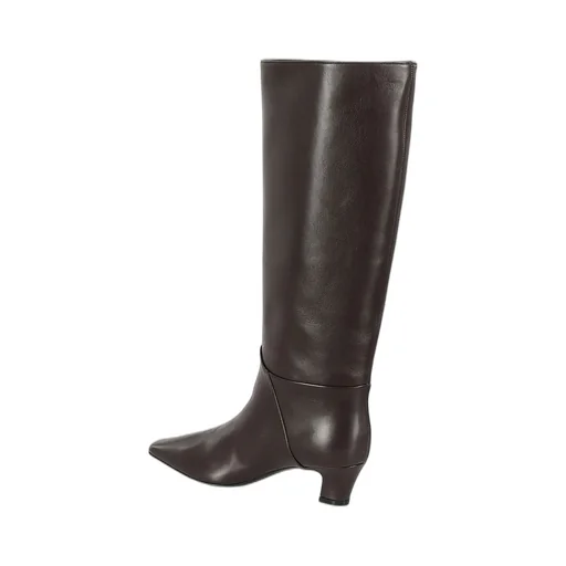 Knee-High Leather Boots