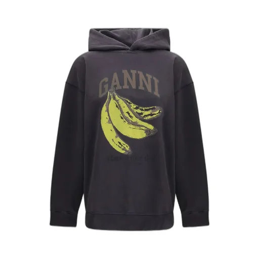 Hoodie With Banana Print