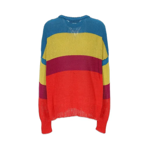 Striped Knit Sweater