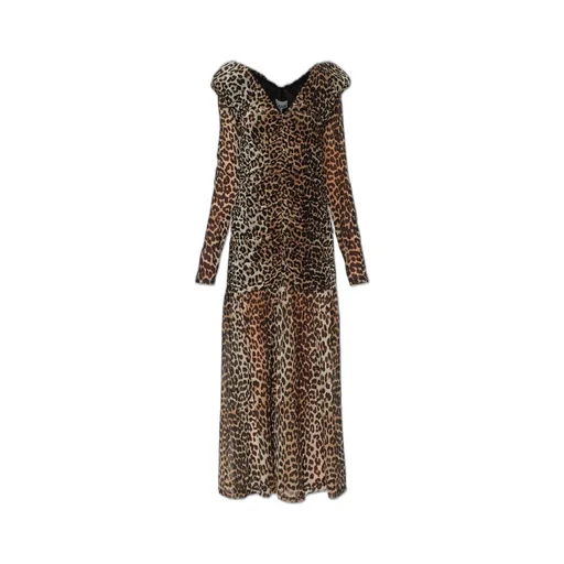 Leopard Print Maxi Dress