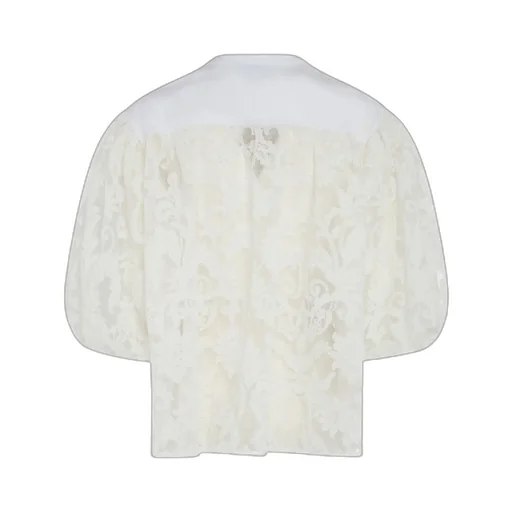 Puff Sleeve Lace Blouse