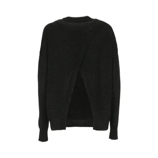 Sweater With Embroidered Slogan Ciao Amore