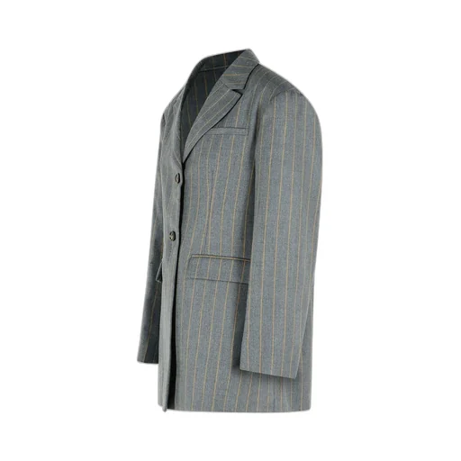 Pinstripe Blazer