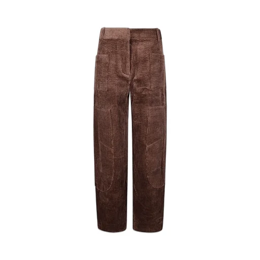 Corduroy Wide-Leg Trousers