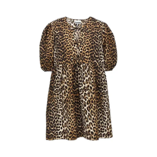 Leopard Print Mini Dress