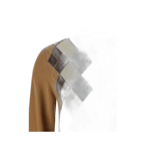Argyle Knit Cardigan