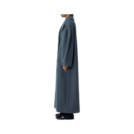 Double-Breasted Maxi Coat