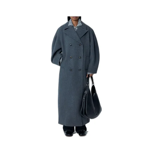 Double-Breasted Maxi Coat