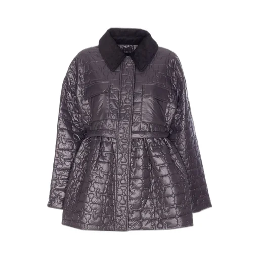Quilted Jacket With Belt