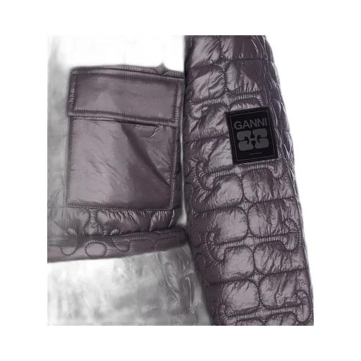 Quilted Jacket With Belt