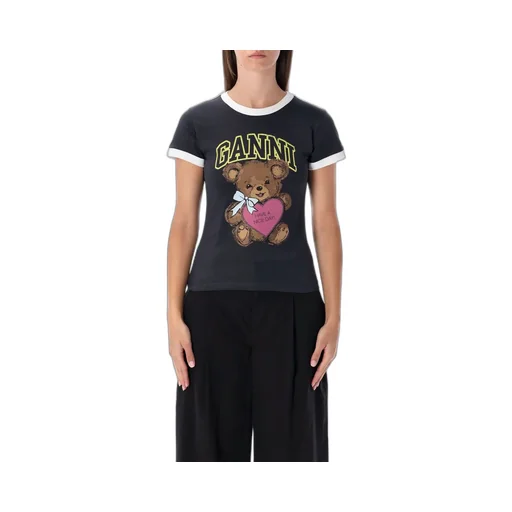 T-Shirt With Teddy Bear Print
