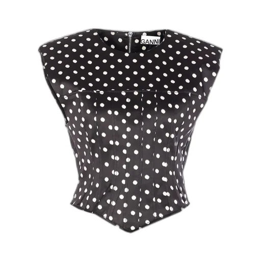 Polka Dot Corset Top