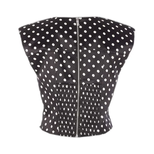 Polka Dot Corset Top