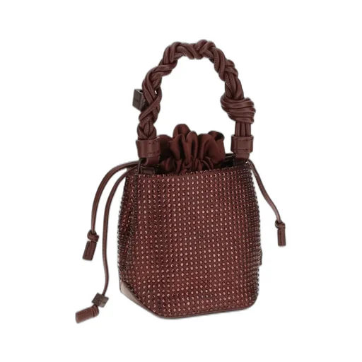 Bucket Bag With Rhinestones