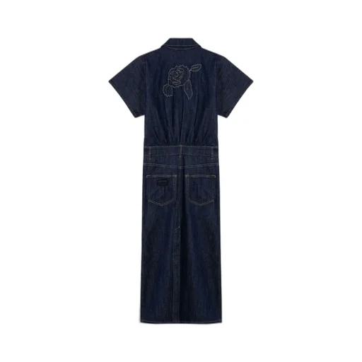 Denim Maxi Dress