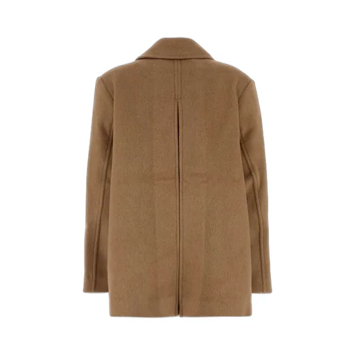 Double-Breasted Wool Coat
