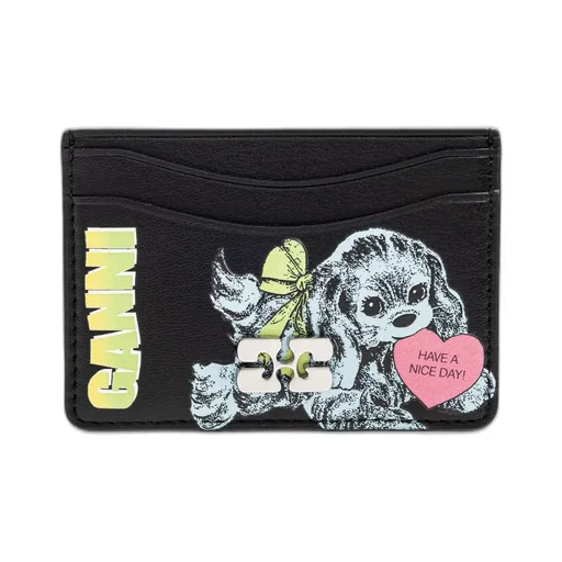 Cardholder With Dog Graphic