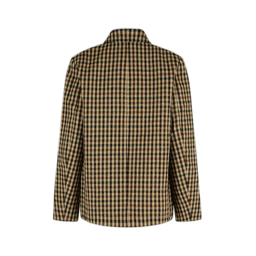 Checked Blazer