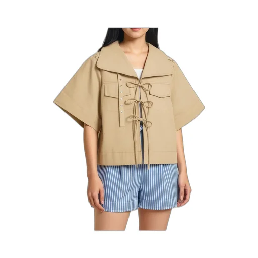 Boxy Cropped Jacket